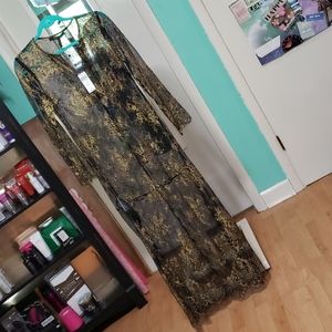 BCBG Sheer lace dress